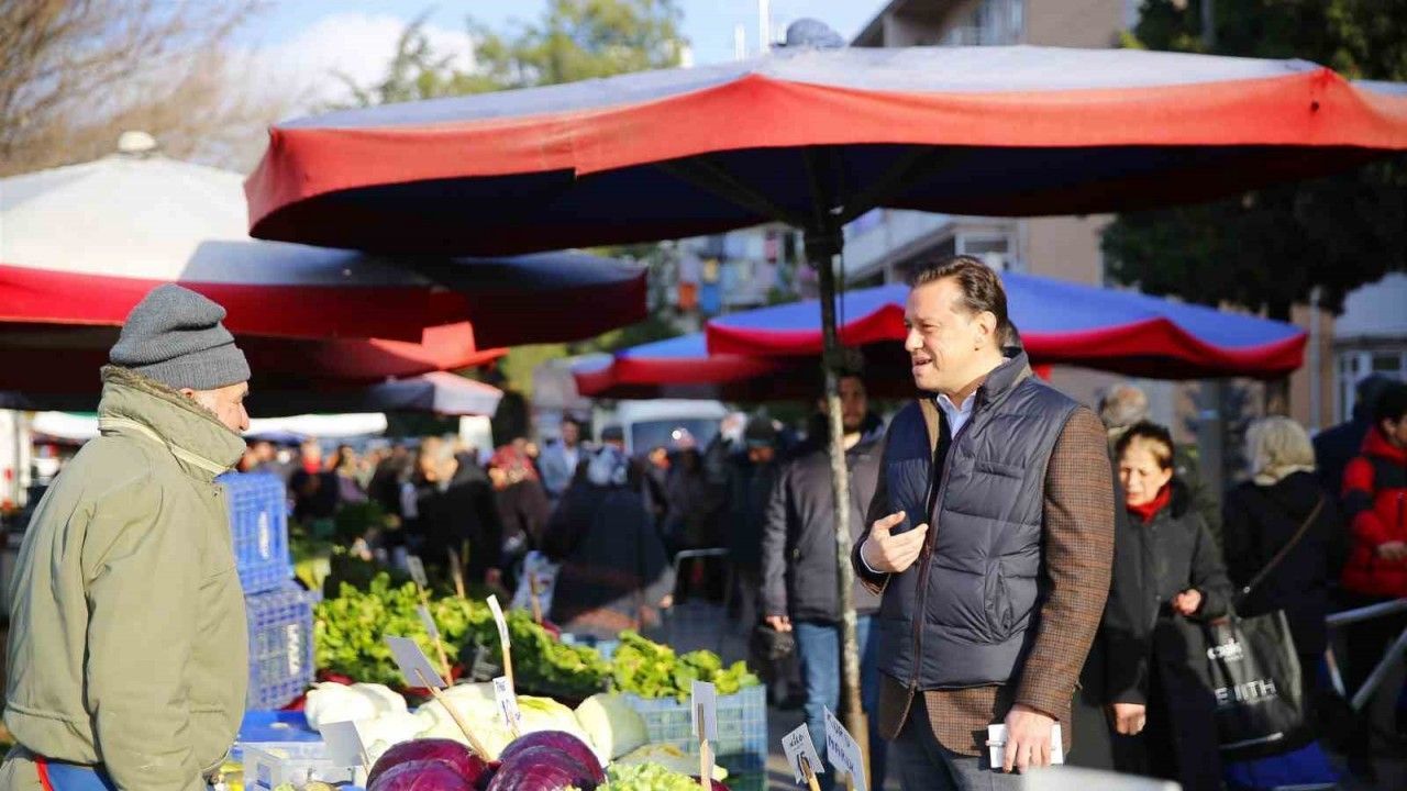 Pazar esnafı yerel yönetimler için Hatipoğlu’na dert yandı