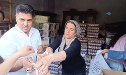 Besnili muhtardan Gaziantep'te 400 haneye mutfak eşyası desteği