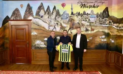 Fenerbahçe heyetinden Nevşehir Belediyesi'ne anlamlı ziyaret