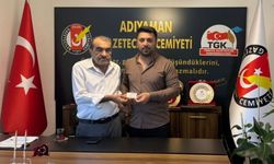 Kahta Gazete imtiyaz sahibi Ömer Faruk Yılmaz AGC'ye üye oldu