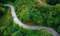 Ordu İkizce'de 3,6 kilometrelik yolda beton konforu
