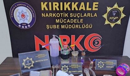Kırıkkale’de uyuşturucu ticareti yapan 2 şüpheli tutuklandı