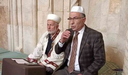 Tarihi medresede depremzedeler için Mevlid okutuldu