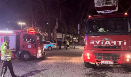 Apartman boşluğuna atılan sigara yangına neden oldu