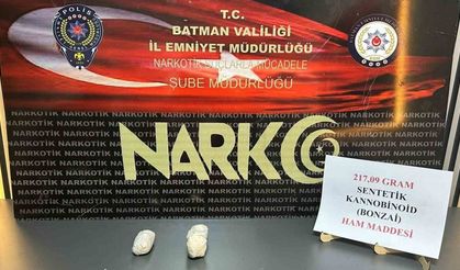 Batman’da uyuşturucu operasyonu: 2 tutuklama
