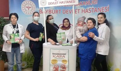 Bayburt’ta kadınlara serviks kanseri hakkında bilgiler verildi