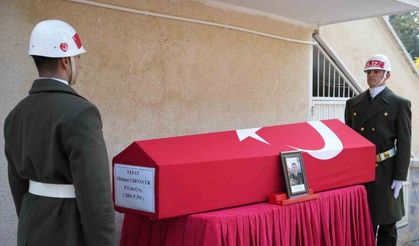 Beyin kanamasından hayatını kaybeden uzman çavuş son yolculuğuna uğurlandı