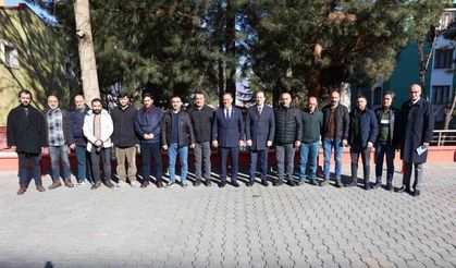 Bingöl Valisi Usta, basın mensuplarıyla bir araya geldi
