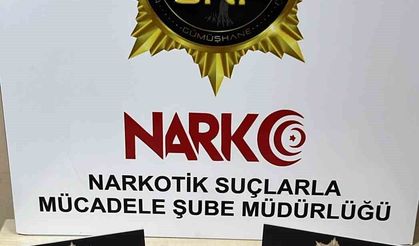 Gümüşhane’de iki ayrı operasyonda çok sayıda uyuşturucu madde ele geçirildi