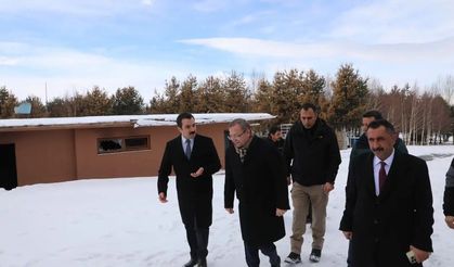 Kars’ta yanan kütük evin yerine yeni turistik tesis yapılacak