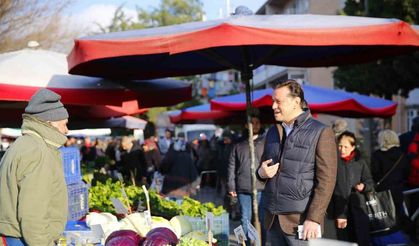 Pazar esnafı yerel yönetimler için Hatipoğlu’na dert yandı