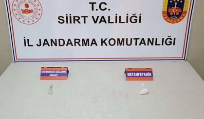 Siirt’te metamfetamin ele geçirildi: 2 tutuklama