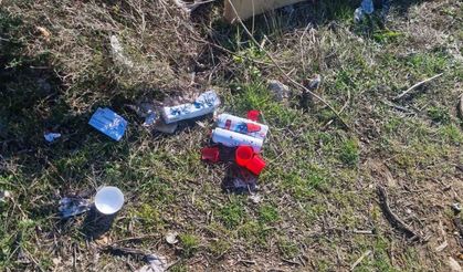 Sinop’ta tedirgin eden görüntü