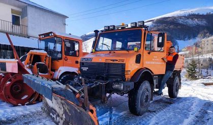 Tünel açıldı, Eğribel geçildi ama karla mücadele devam ediyor