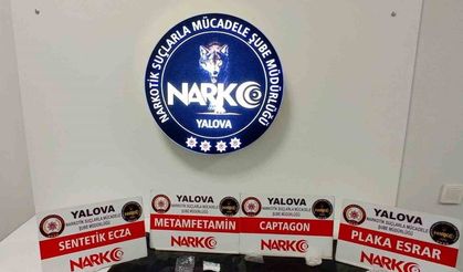 Yalova’daki uyuşturucu operasyonlarında 3 zanlı tutuklandı