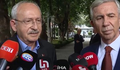 Kemal Kılıçdaroğlu ve Mansur Yavaş Yemekte Buluştu