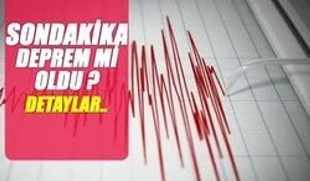 Malatya Battalgazi’de 4’lük deprem kısa süreli panik yarattı