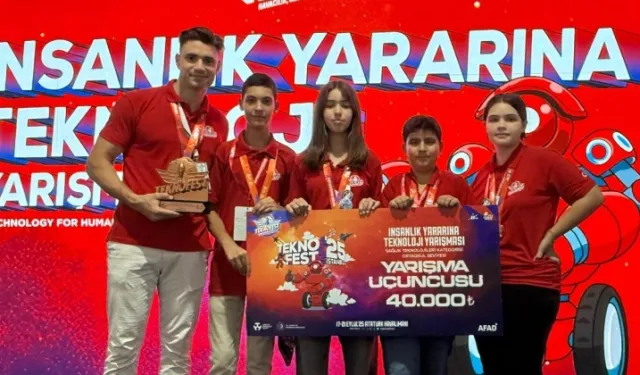 İzmirli öğrencilerden TEKNOFEST’te büyük başarı
