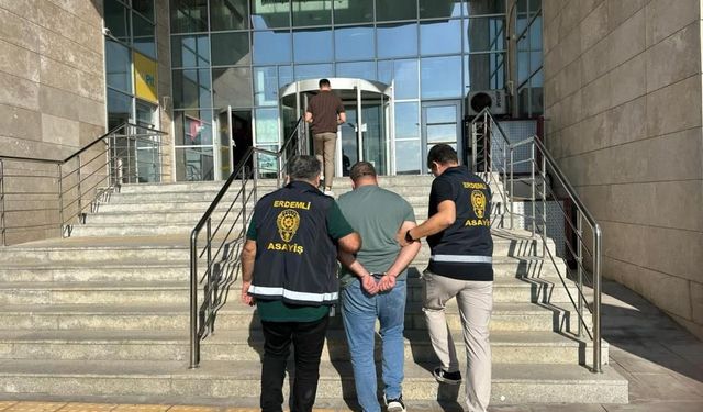 Erdemli’de 50 Yıl Hapis Cezalı Firari Yakalandı