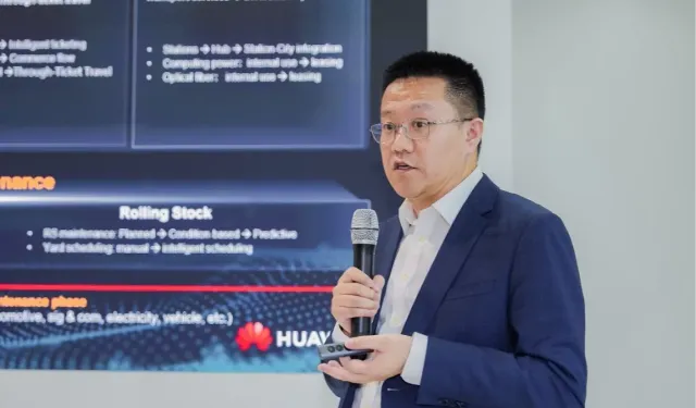 Huawei, küresel demiryolu akıllılaştırma sürecini hızlandırmak üzere Intelligent RAIL 2.0'ı piyasaya sürdü