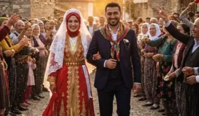 Denizli'den genç çiftlere evlilik desteği