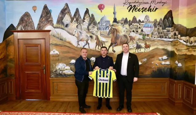 Fenerbahçe heyetinden Nevşehir Belediyesi'ne anlamlı ziyaret
