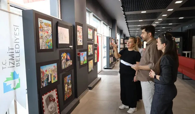 İzmit Belediyesi'nin Cumhuriyet temalı resim yarışması sonuçlandı