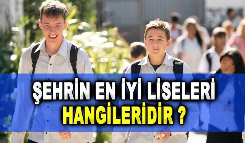 Düzce ilinin en iyi liseleri