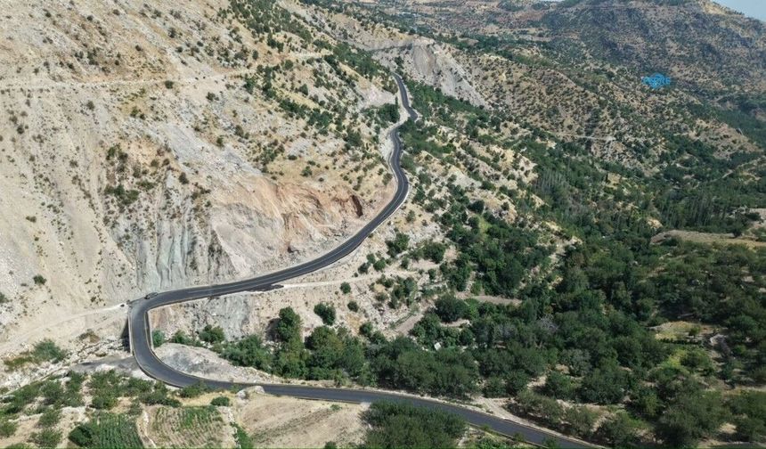 Tut Kaşlıca Köyü'nde BSK asfalt çalışmaları tamamlandı