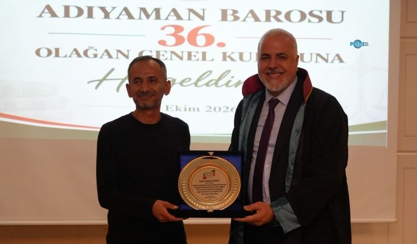 Bilal Doğan'dan duygusal veda: Baro emekçilerine plaket verdi - Videolu Haber