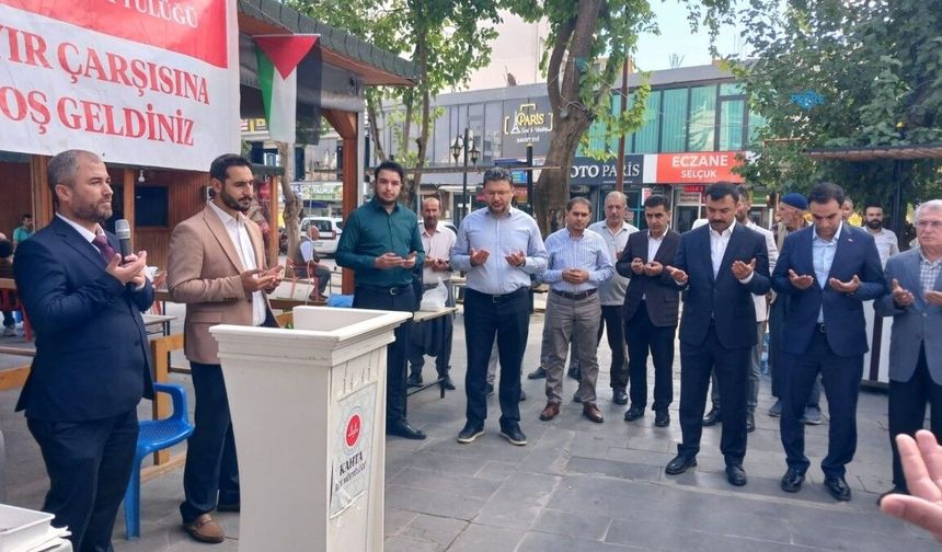 Kahta'da Kur'an Kursları yararına kermes: 100. Yıl Parkı'nda dayanışma buluşması