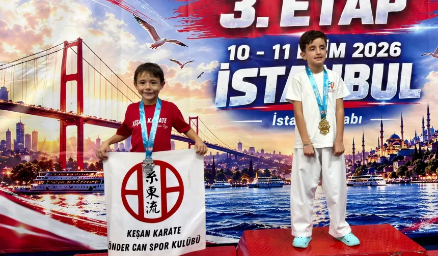 Keşanlı karatecilerden İstanbul'da 18 madalyalık başarı