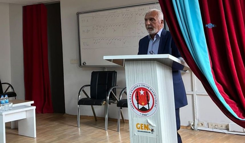Mehmet Karakuş Hoca, İmam Hatipler Haftası'nda öğrencilerle buluştu