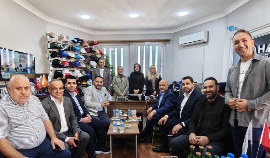 Resul Kurt ve Hüseyin Teke'den Adıyaman ekonomisi üzerine görüşme