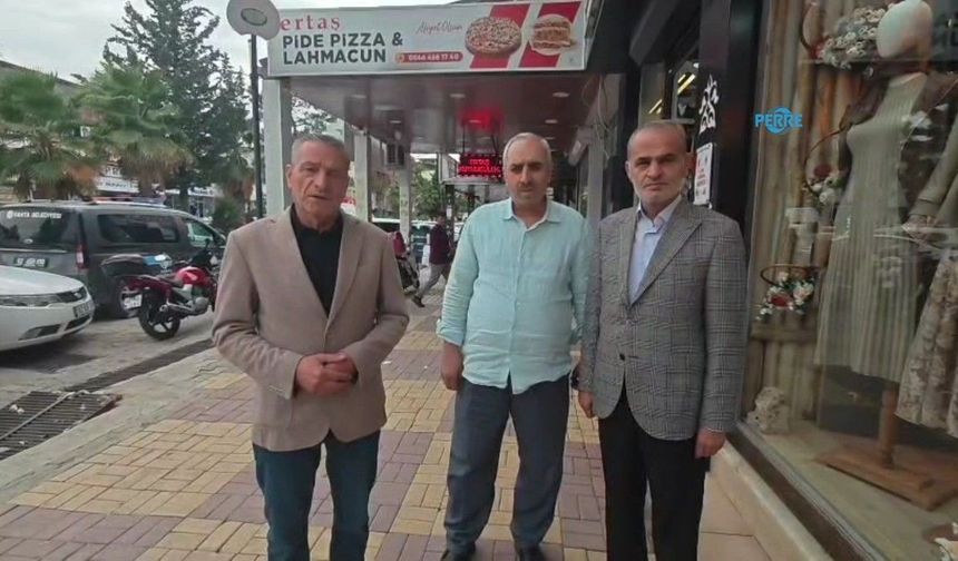 Tahsin Çatan ve Mehmet Çatan'dan yağıştan etkilenen esnafa ziyaret - Videolu Haber