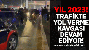 Trafikte yol verme kavgası: 3 gözaltı