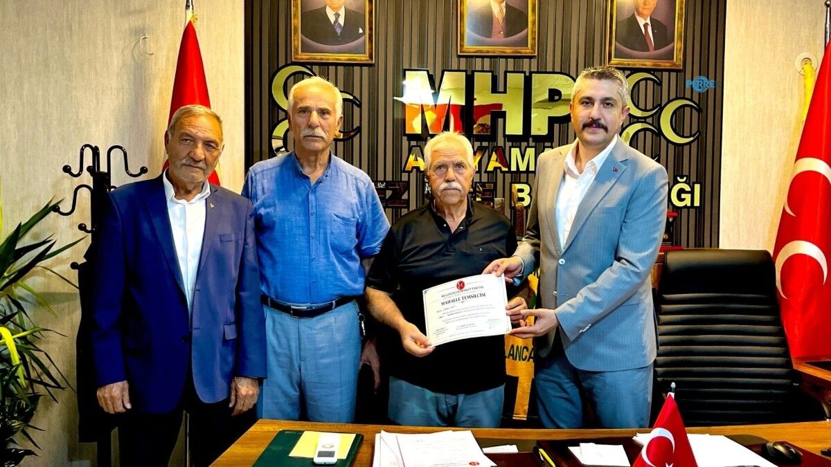 MHP Adıyaman Merkez İlçe Başkanlığı'ndan mahallelerde teşkilatlanma atağı