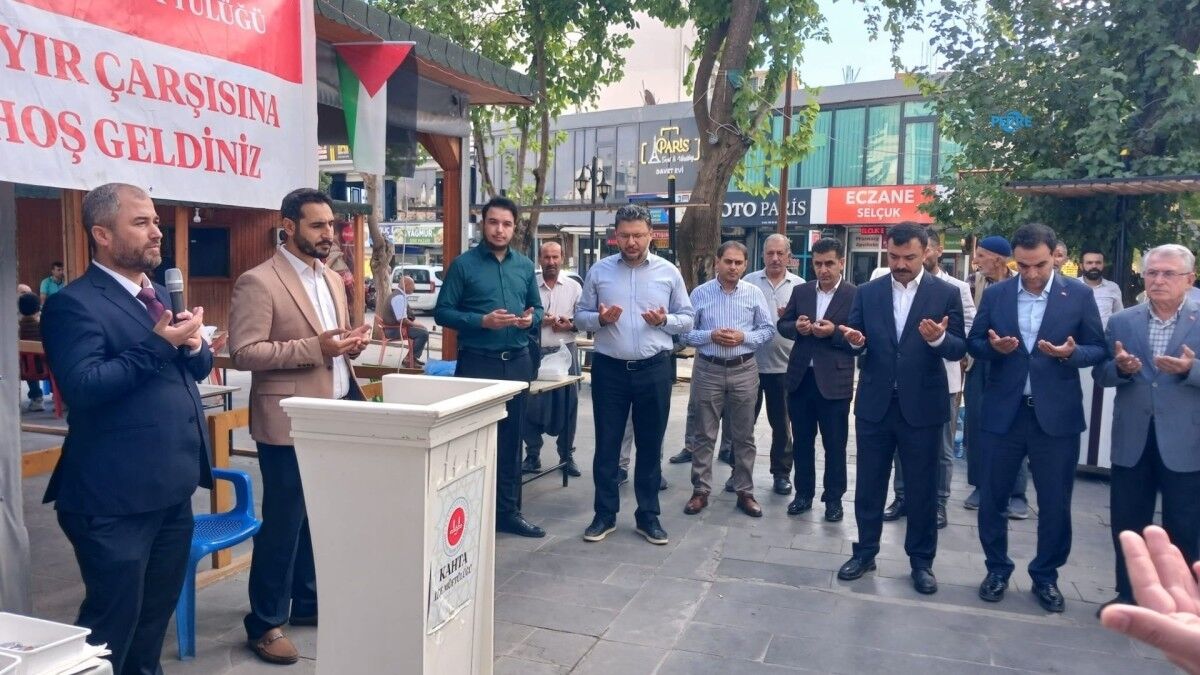 Kahta'da Kur'an Kursları yararına kermes: 100. Yıl Parkı'nda dayanışma buluşması