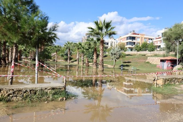 Orta Yağıştan Zarar Gören Park
